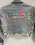 Myrtle Beach Denim Crop Jacket