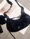 Preety Crystal Heart Bag