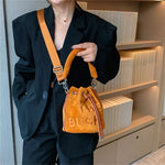 Fuzzy Bucket Purse