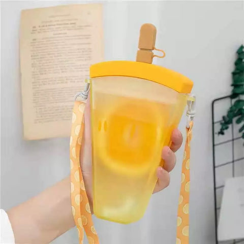 Orange drink purse