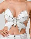 Crystal Butterfly Top