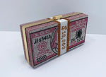 Crystal Money Clutch Bag