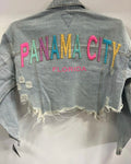 Panama City Denim Crop Jacket