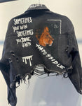 Lion Hearted Denim Jacket