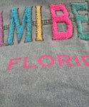 Miami Beach Florida Denim Crop Jacket