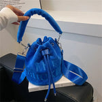 Fuzzy Bucket Purse