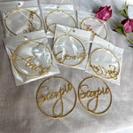 Zodiac hoop earring