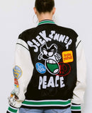 Seek Inner peace varsity jacket